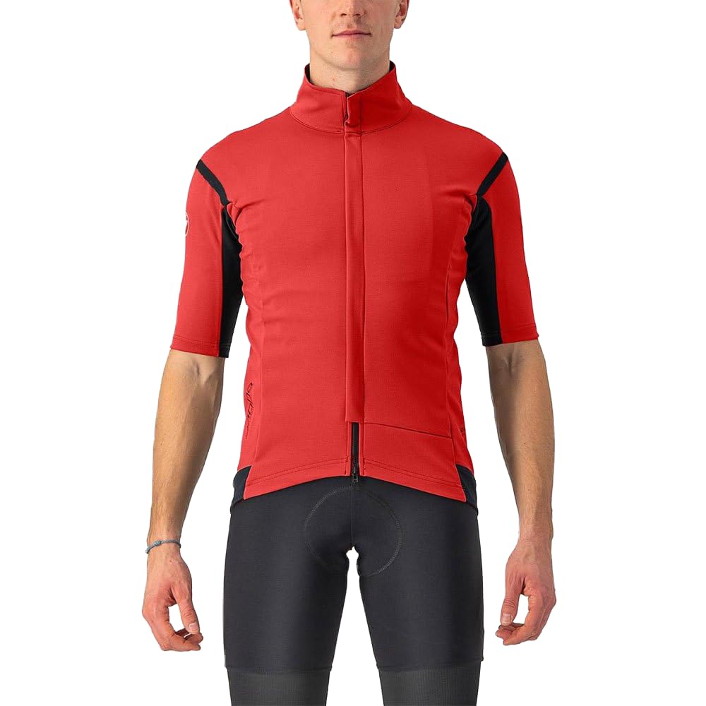 CASTELLI 4522512-642 GABBA RoS 2 Jacket Men's POMPEIAN RED/BLACK REFLEX Size XXL