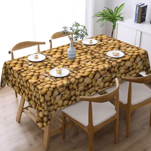 Nappe rectangulaire imprimé pommes de terre grand format pour événement - 3
