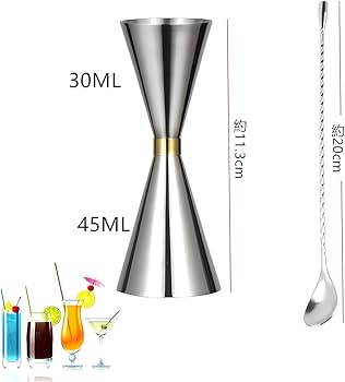 Amazon | LIKENNY ジガーカップ 目盛り付き 30ml/45ml カクテル Amazon | LIKENNY ジガーカップ 目盛り付き 30ml/45ml カクテル