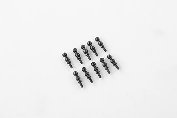 FMS FCX24 FCX18 Rc Car Parts RC Crawler RC Trucks Parts Replacement Accessory for FCX24 /Power Wagon/K5 Blazer/Lemur/Unimog 421, FCX18 Land Cruiser 80, FCX18 K10 Double Ball Head Screw