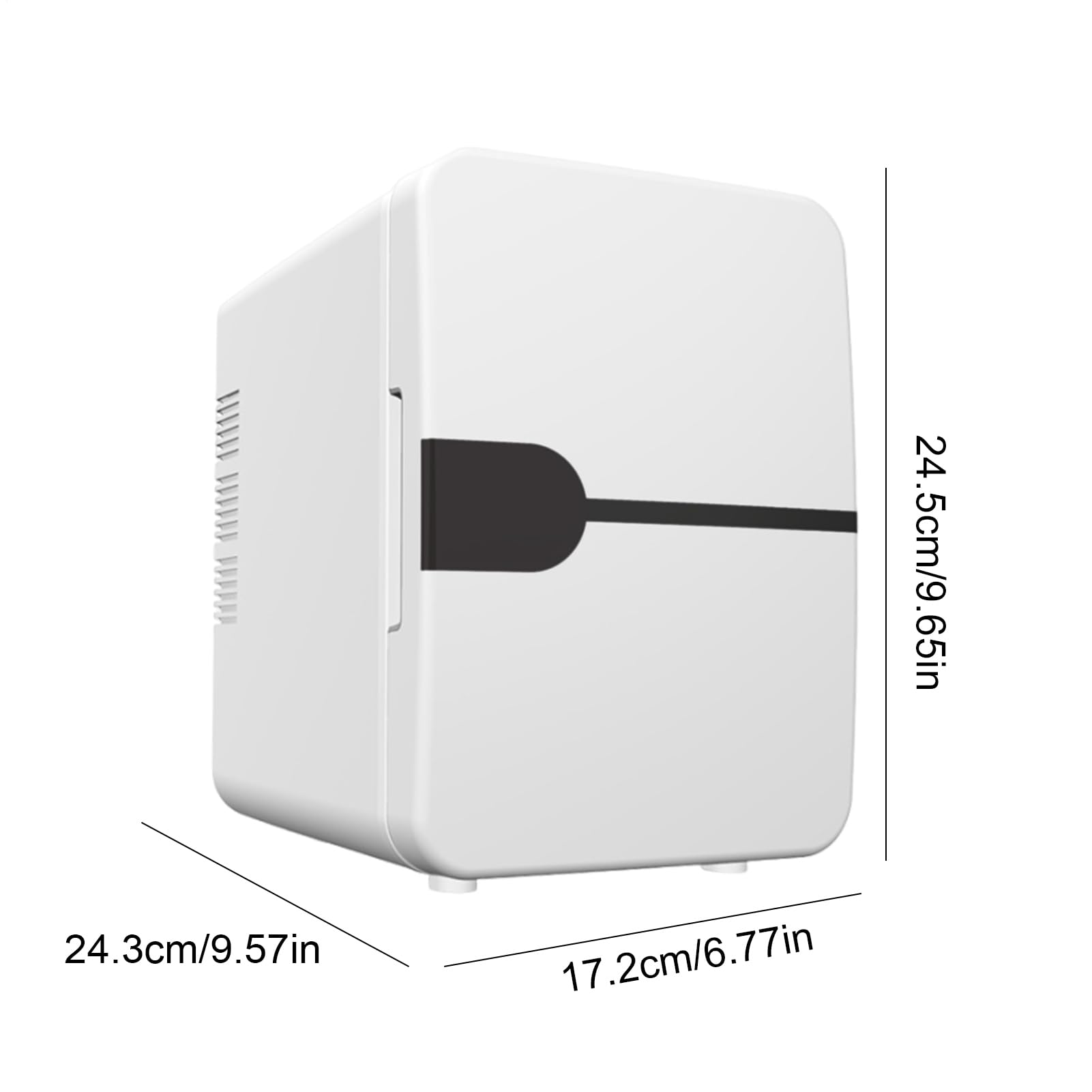Generico Frigo Portatile Per Auto - Congelatore Elettrico Da 6 Litri