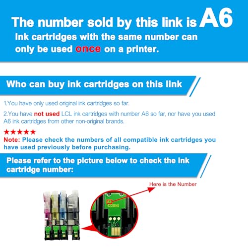 LCL LC422 Black Ink Cartridge Replacement for Brother LC-422 LC-422XL LC422XL LC422BK LC422XLBK for MFC-J5340DW MFC-J5345DW MFC-J5740DW MFC-J6540DW MFC-J6940DW Printer (3-Pack) - Image 2