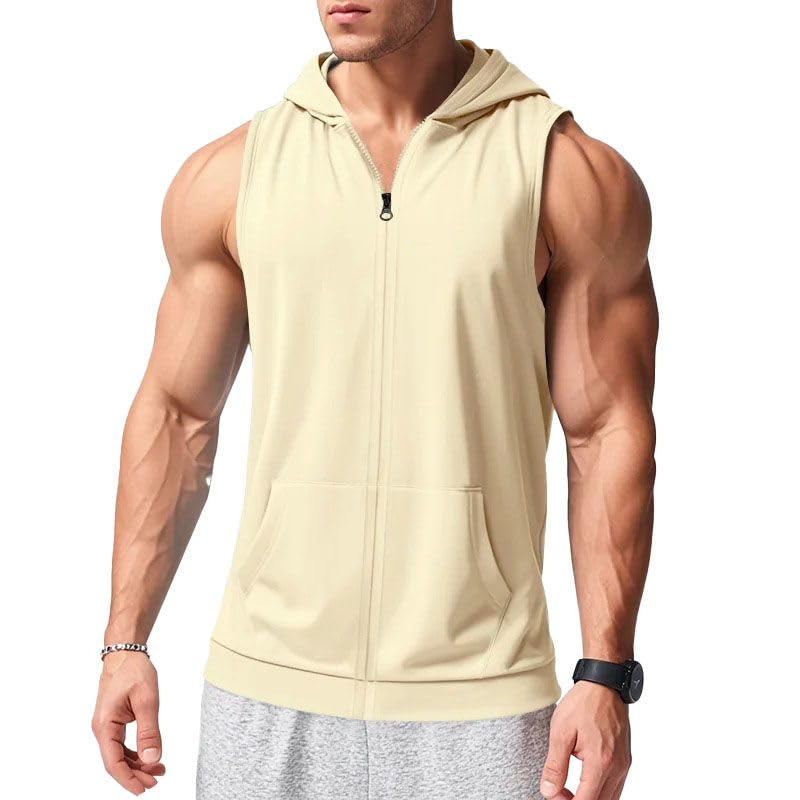 Chaleco de correr para hombre que maximiza la libertad de movimiento