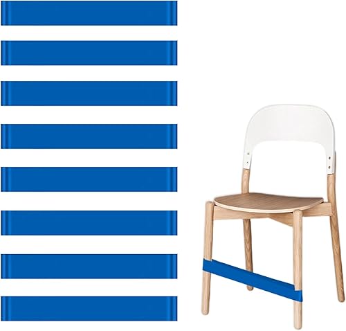 Vista 9 de Bandas para sillas para niños con pies inquietos, paquete de 16, negro, poliuretano, madera, suministros educativos para necesidades especiales