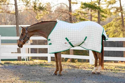 Image of TuffRider Comfy Standard Neck Medium Weight Stable Blanket- 1200D, 200 GSM