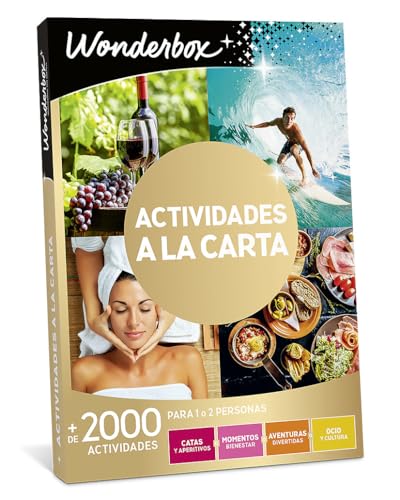 WONDERBOX Caixa de presente - atividades à carta - 2,370 atividades para duas pessoas