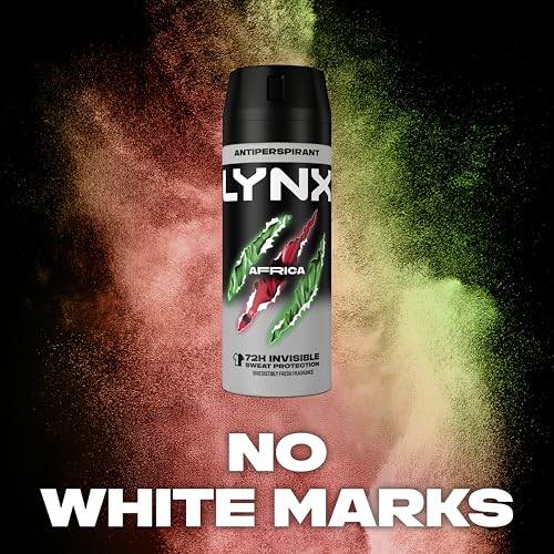 Lynx Africa Antiperspirant Deodorant Spray 72-hour protection against odour and wetness no-fuss aerosol for all-day freshness 150 ml - Image 4