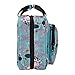 Bag&Carry Large Travel Hanging Toiletry Bag For Women - Folding Bathroom Toiletry Cosmetic Organizer - XL Hanging Travel Bag For Full Size Toiletries (teal)
