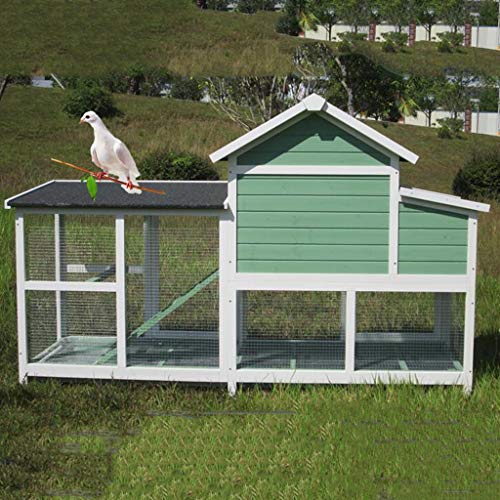YCDJCS Chicken Coop Außen Huhn Cage Domestic große und schwere Pigeon Käfig aus Holz Breeding Box Pet Supplies Käfige… – Bild 6