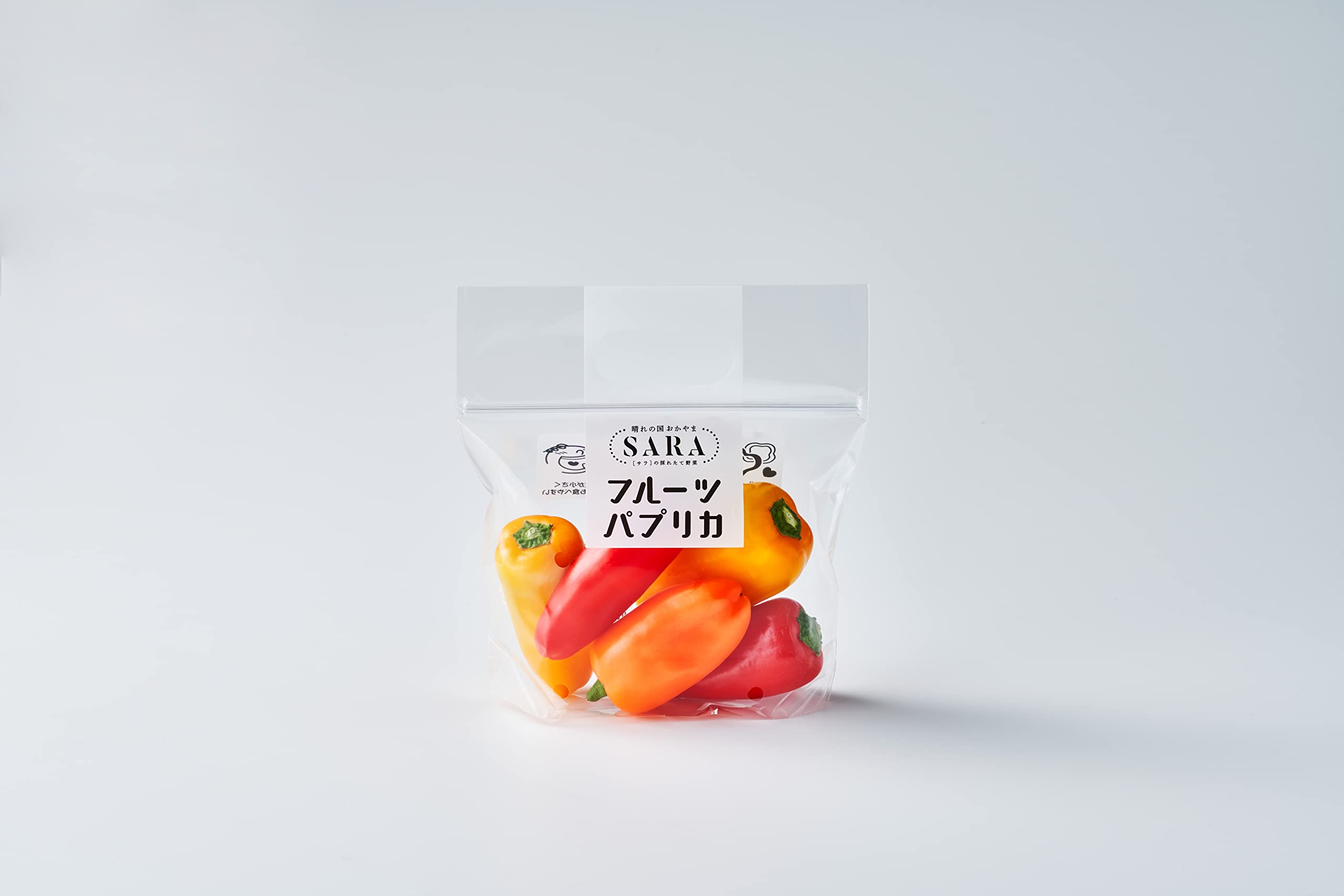 Amazon.co.jp: 八鮮屋 国内産 SARA フルーツパプリカMIX 1パック 80g