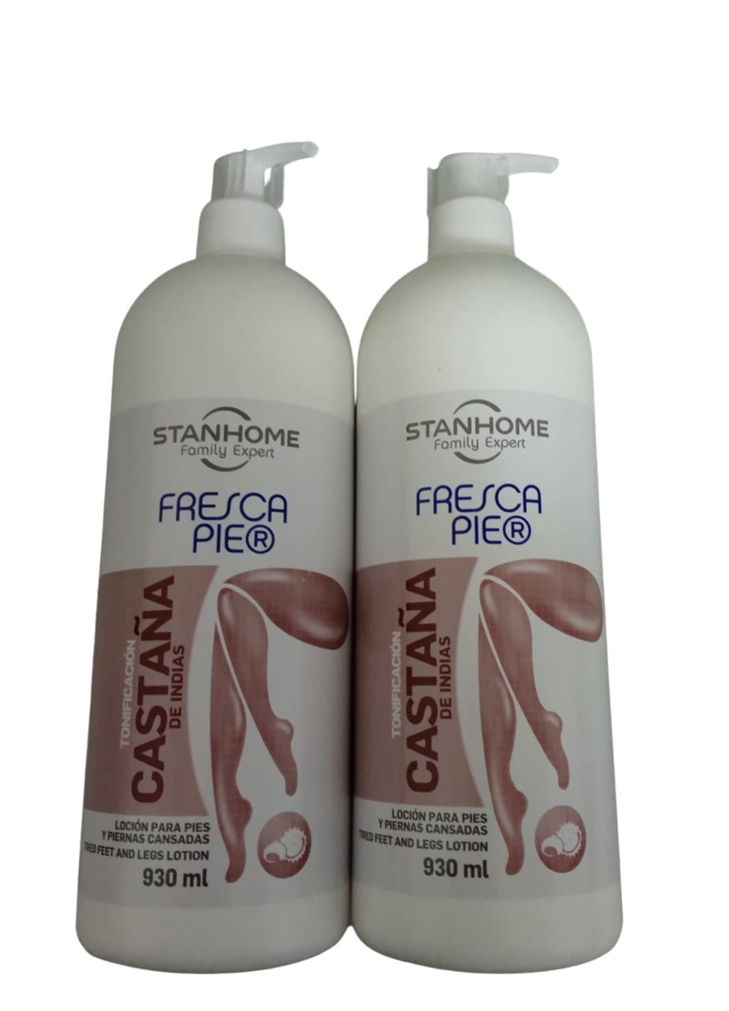 STANHOME Fresca pie 930 ml Marca Stanhome, loción crema para el