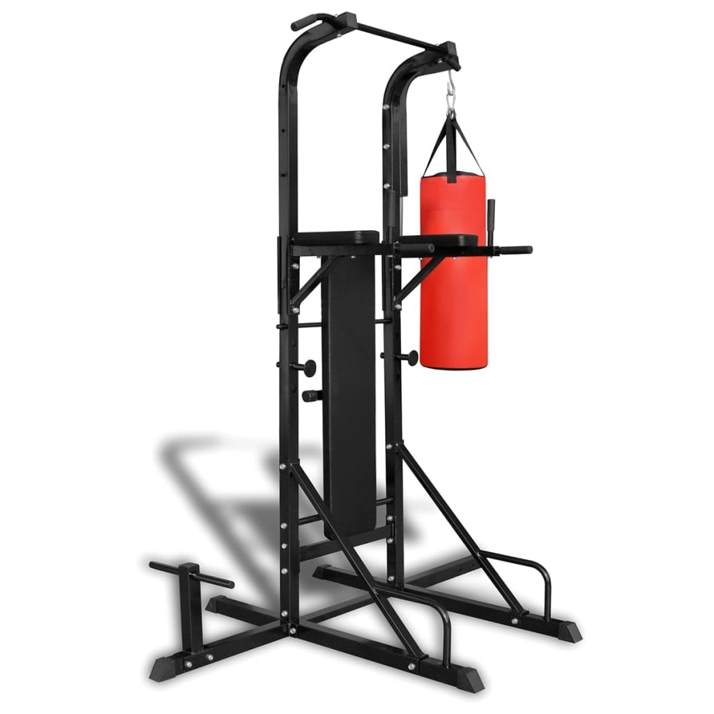 Genérico Máquina de musculación con Banco y Saco de Boxeo,Deportes,Fitness y musculación,Levantamiento de Pesas,Máquinas de Levantamiento de pesas-90667