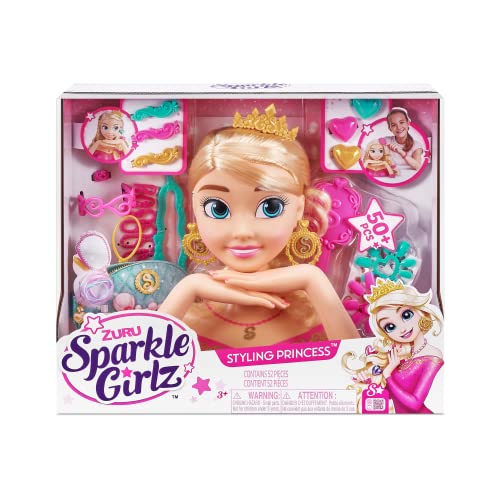 Sparkle Girlz 10025 Nail Design & Hair Styling Head Doll thumb #3