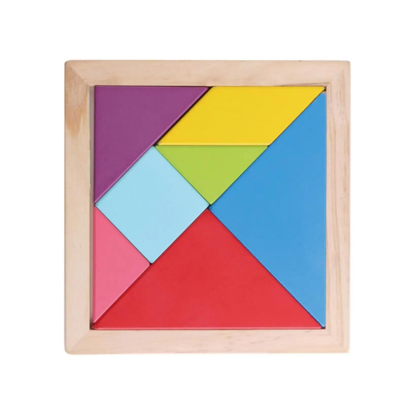 Toys Nagar 7 Piece Wooden Tangrams Brain Teaser for Kids 3+ Manipulatives Games for Mind Development Logical Blocks for Children Kids Kindergarten (B0D9SSN6HT) Amazon Price History, Amazon Price Tracker