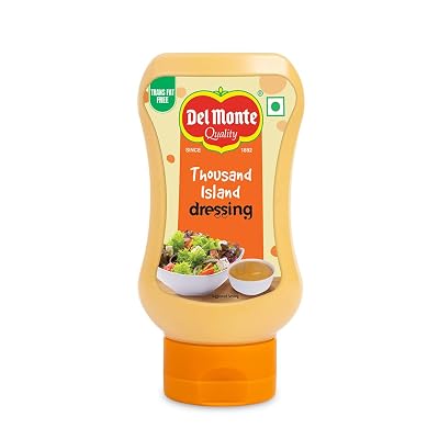 Del Monte Thousand Island Dressing 280g | Creamy and Rich |Ready to Serve |Made by Chef Loved by all | Spread and Dip