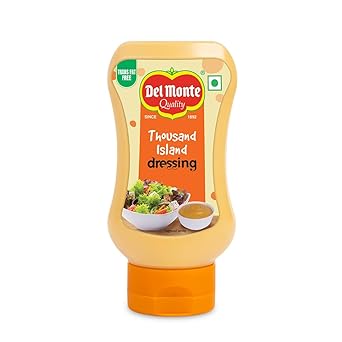 Del Monte Thousand Island Dressing 280g | Creamy and Rich |Ready to Serve |Made by Chef Loved by all | Spread and Dip - image, photos