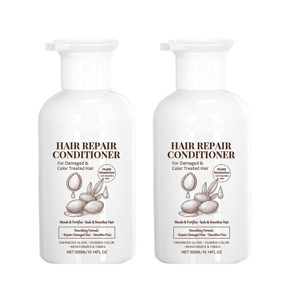 Reparieren Sie den feuchtigkeitsspendenden Conditioner | Tägliche Anti-Frizz-Haarpflege verbessert Weichheit und Glanz(2PCS)