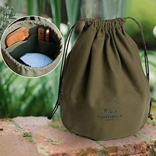 Drawstring Bag, Cookware Carrier Utensils Organizer Portable Lightweight Camping Pouch Bags for Climbing Short Trips Party BBQ Backpacking2