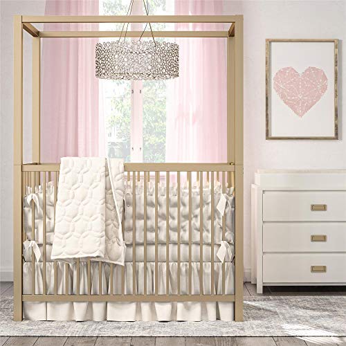 Little Seeds Monarch Hill Haven 3 Drawer White Changing Dresser - Thumbnail 6