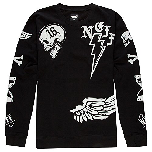 neff Men's Electron Crew Sweatshirt