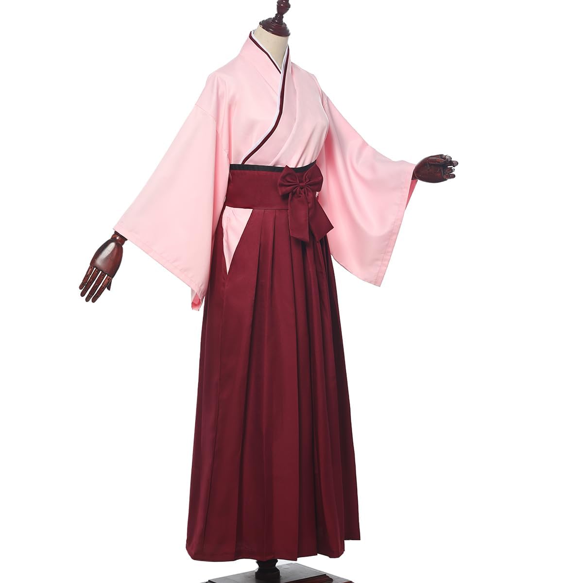 COSDREAMER Kimono pour femme - Robe de Geisha japonaise Yukata à volants et pantalon