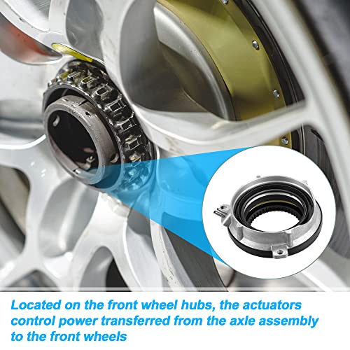 X AUTOHAUX 2 Pcs 4x4 Auto Locking Hub 4WD Locking Hub Actuator for Ford F-150 2004-2016 for Ford Expedition 2003-2015 for Lincoln Navigator 2003-2017 7L1Z3C247A 4 Wheel Drive