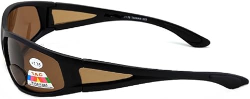 Miniatura 7 de Gafas de sol polarizadas más bifocales para hombre envuelven alrededor del deporte