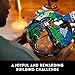 LEGO Ideas The Globe Building Set, Build and Display Model for Adults, Home Decor Gift for People with a Passion for Travel, Geography and Arts, 21332