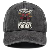 Writpoty Drummer Gifts for Men, Drummer Hat