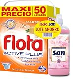 🌸 SUAVIZANTE SAN | FRESCOR Y FRAGANCIA: duradera de hasta 20 días en tu ropa, gracias a la selección exhaustiva de las mejores flores