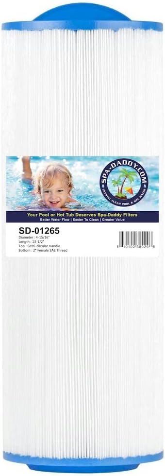 Spa-Daddy SD-01265 Filter - Waterway Teleweir 25 - Replaces PWW25L | 4CH-926