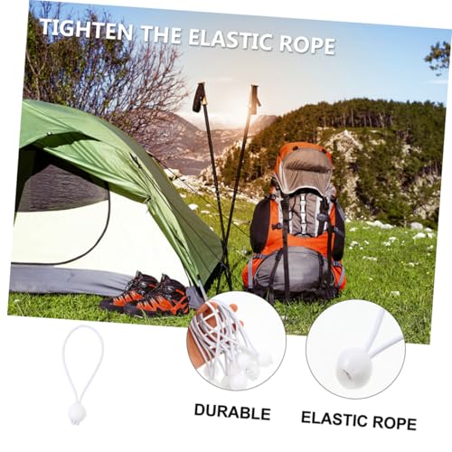 Lot de 40 élastiques pour bâche et tente haute élasticité durables - 6