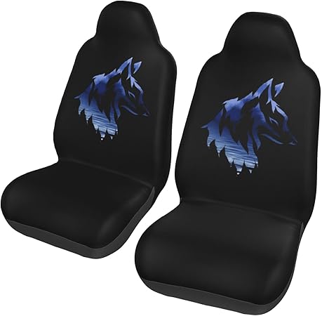Amazon カーシートカバー かっこいい 狼 オオガミ フロントシートプロテクター 車内シートマットカバー ユニバーサルフィット 車 セダン トラック Suv 2パック シートカバー 車 バイク Amazon カーシートカバー かっこいい 狼 オオガミ フロントシートプロテクター 車内シートマットカバー ユニバーサルフィット 車 セダン トラック Suv 2パック シートカバー 車 バイク