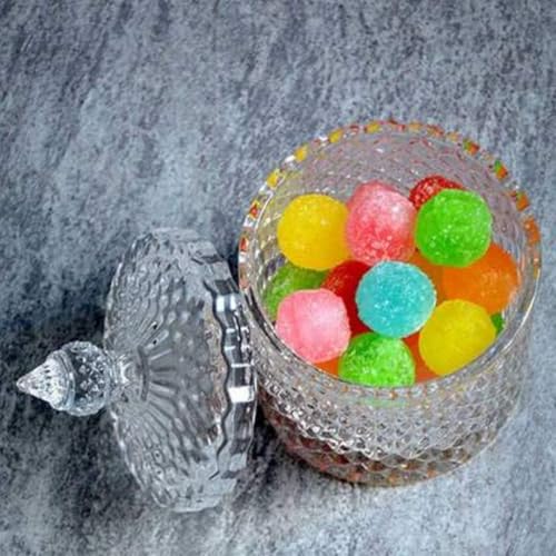 Image of Non Airtight Crystal Jar 200 ML (Pack of 1) - Return Gift