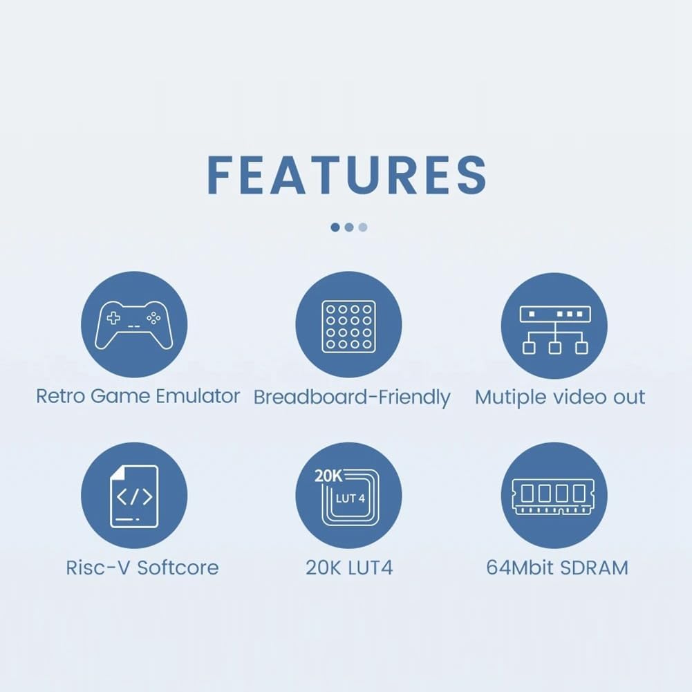 Nano 20K FPGA 開発ボード RISCV Linux レトロゲーム プレーヤー用 耐久性があり使いやすい