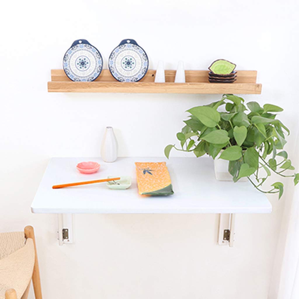 Table à manger de cuisine pliable et table d'étude murale en bois