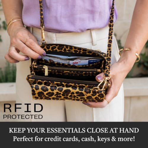 Image of Save The Girls Cell Phone Purse (Captiva) - Touch Screen Women's Crossbody Handbags - Cell Phone Purse & Crossbody Phone Case