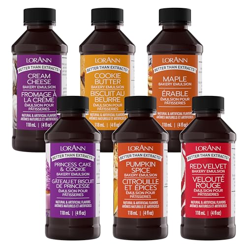 Lorann Oils Variety Bakery Emulsion: Multiple Flavors, Perfect for Enhancing