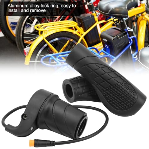 Metà Acceleratore per Bici, Mezza Torsione, Mezza Acceleratore per Bicicletta, Maniglia a Mezzo, Gomma Impermeabile, Impugnatura a Rotazione, Parte Modificata per Mountain