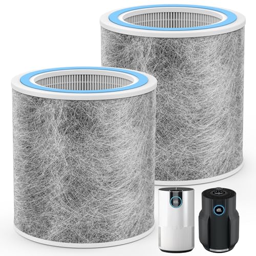 2 Pack HP102 Replacement Filter for Shark HP102 Air Purifier