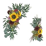 4. Im Vergleich zu frischen Blumen sind sie umweltfreundlich und wiederverwendbar. Die Kunstblumenreben können lange halten, freundlich zu denen, die gegen die frischen Blumen allergisch sind, das Wichtigste.