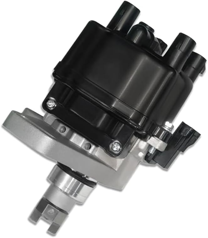 Ignition Distributor with Black Cap & Rotor Fits Toyota Camry Celica MR2 2.2L L4 1992-1995(OE: 19050-74040, DST77429)