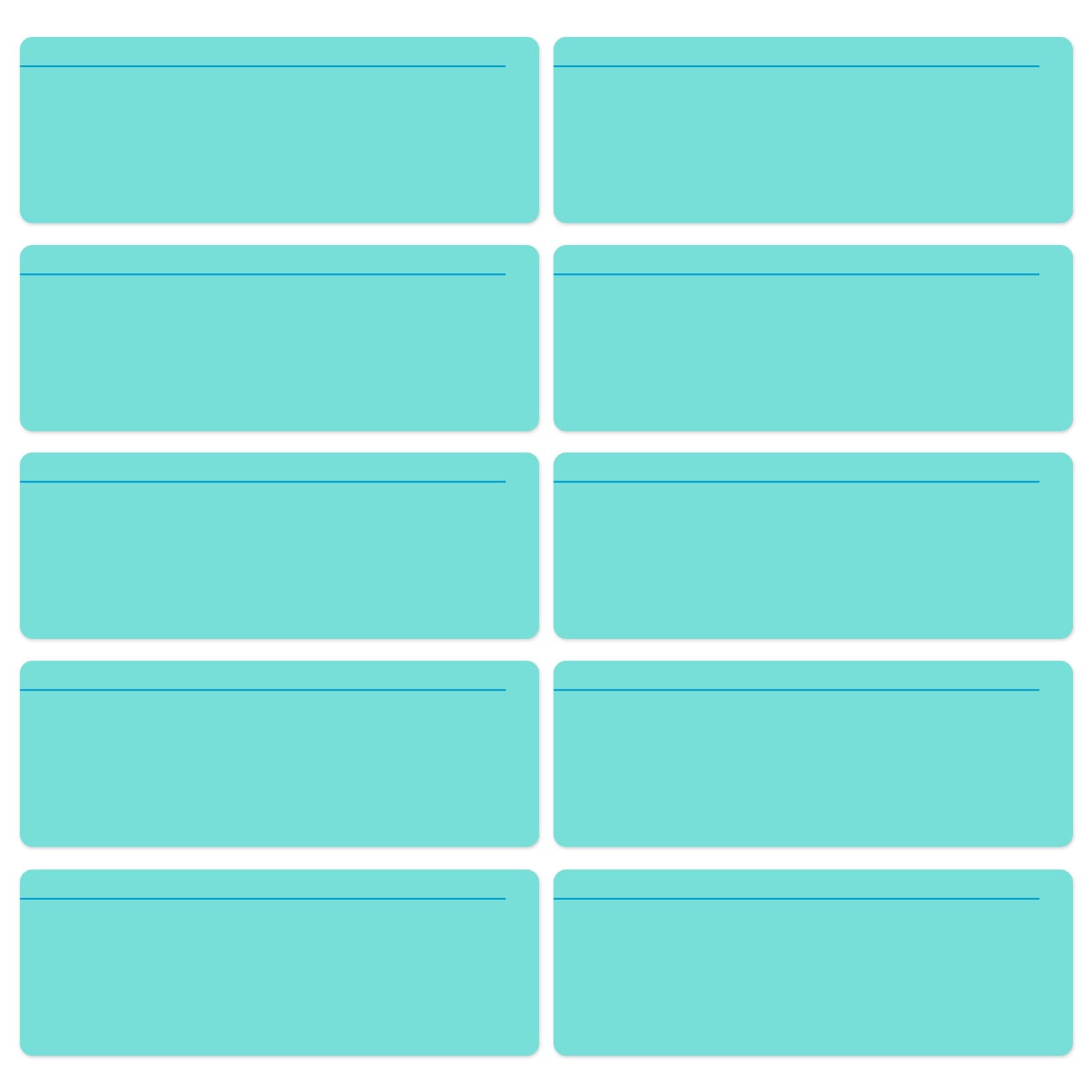 10 Pcs Guided Reading Strips, Tracking Highlight Colored Overlay Bookmark, Reading Ruler with Line for Classroom to Reduce Visual Stress (Light Blue)