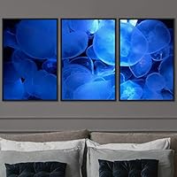 3 Piece Framed Canvas Wall Art Colorful Jellyfish Marine Life Canvas Prints Home Artwork Decoration for Living Room,Bedroom - 16