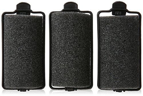 Diane Foam Rollers, Black, 1.25