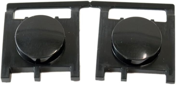 Bosch 00627607 Dishwasher Control Panel Button Set Black Genuine Original Equipment Manufacturer OEM Part Black