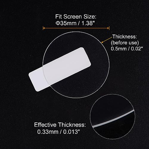 Verre trempé 35 mm de qualité supérieure haute AL dureté 9H anti-choc
