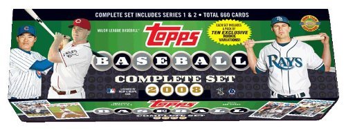 2008 Topps Baseball Complete Factory HTA Holiday Set