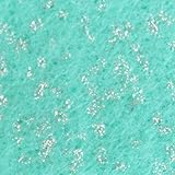  Russo Tessuti Tessuto Panno Lenci Pannolenci Glitter Argento 50 x 90 cm Vari Colori-Tiffany