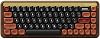 68 Keys Walnut Wood Base Mechanical Keyboard - Tri-Mode Bluetooth2.4GUSB-C, 16.8M RGB, Hot-Swappable Red Switches, 4000mAh Battery, WirelessWired Gaming & Typing Keyboard
